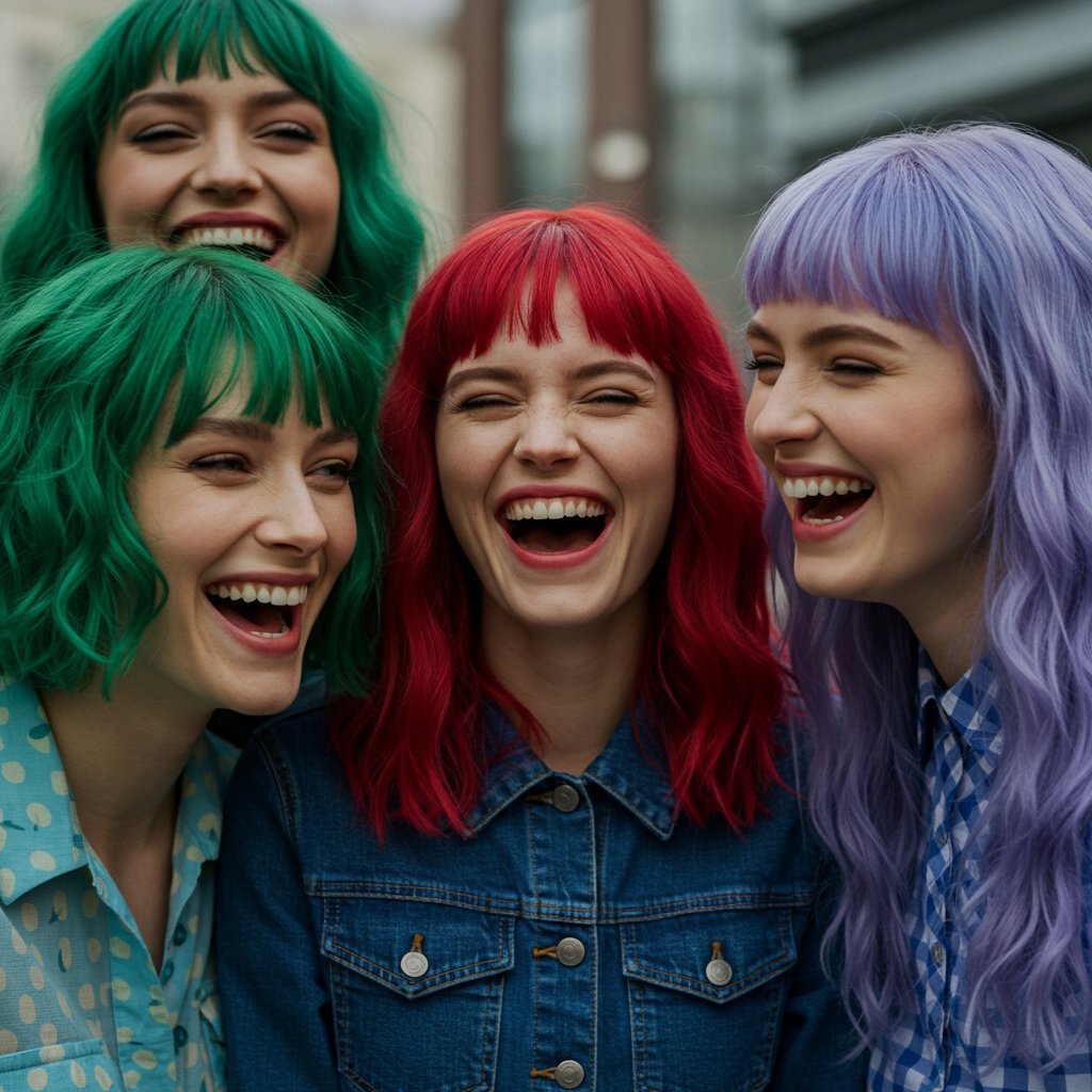Hair Color Revolution Intro Montage